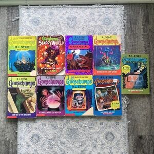 Goosebumps Chapter Books - Set of 9